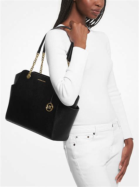 michael kors jacqueline|Jacquelyn Medium Logo Tote Bag .